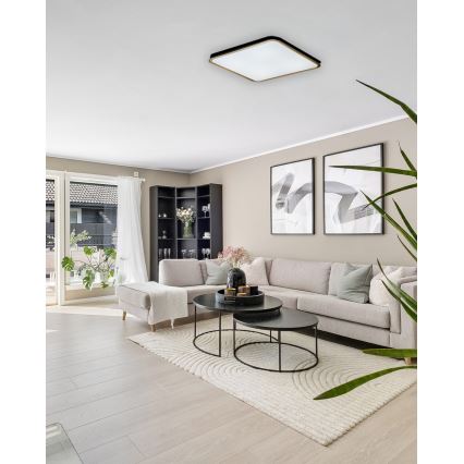 LED Димируем плафон UNA LED/60W/230V 2700-6500K 50x50 см + дистанционно управление