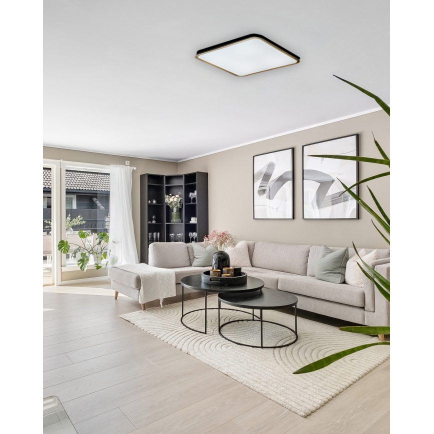 LED Димируем плафон UNA LED/60W/230V 2700-6500K 50x50 см + дистанционно управление
