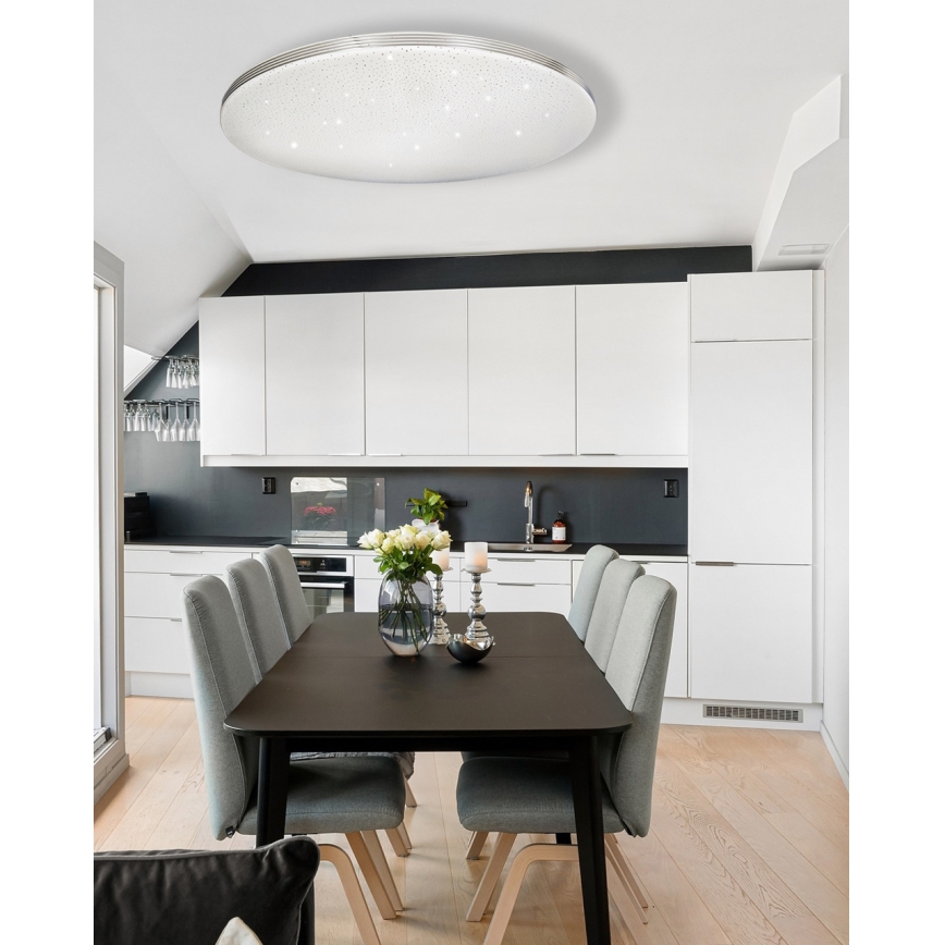 LED Димируем плафон VENTA LED/60W/230V 2700-6500K Ø 58 см + дистанционно управление