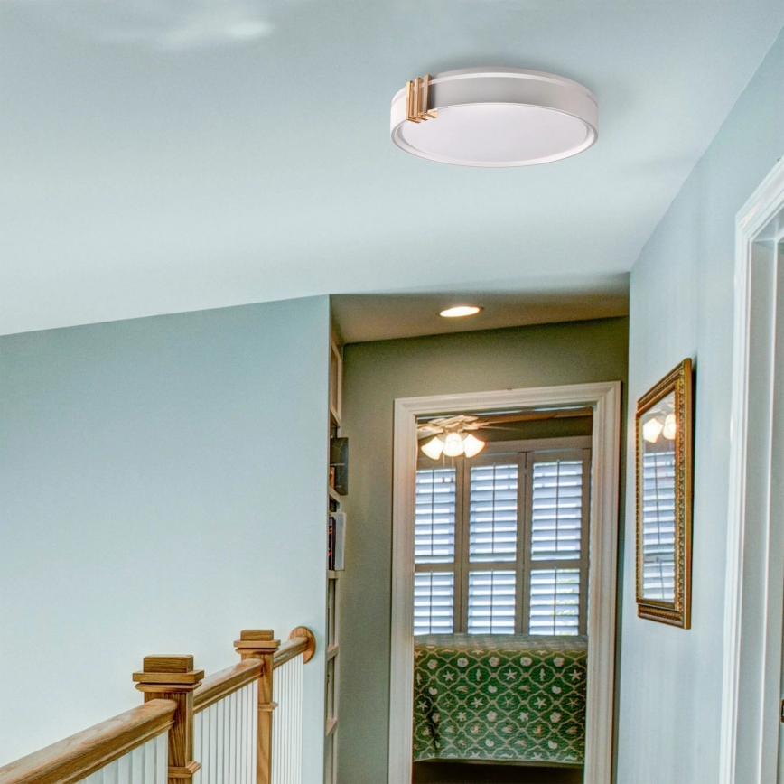 LED Димируем плафон за баня ARLETTA LED/48W/230V Ø 38 см 3000-6000K IP44 + дистанционно управление
