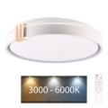 LED Димируем плафон за баня ARLETTA LED/48W/230V Ø 38 см 3000-6000K IP44 + дистанционно управление