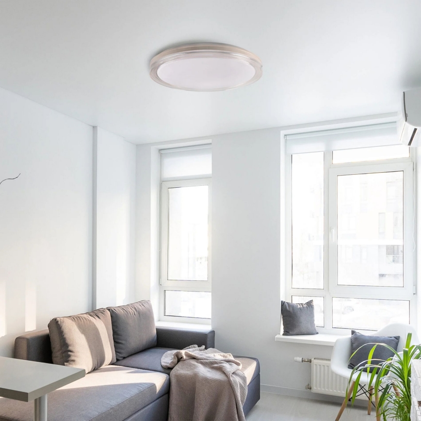 LED Димируем плафон за баня CASSANDRA LED/72W/230V Ø 49 см 3000-6000K IP44 + дистанционно управление