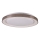 LED Димируем плафон за баня GRAŻYNA LED/48W/230V 3000-6000K Ø 41 см IP44 сив + дистанционно управление