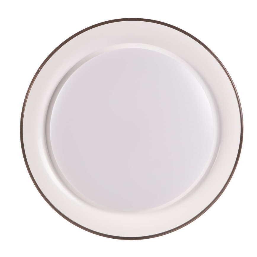 LED Димируем плафон за баня GRAŻYNA LED/72W/230V 3000-6000K Ø 51 см IP44 сив + дистанционно управление