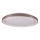LED Димируем плафон за баня GRAŻYNA LED/72W/230V 3000-6000K Ø 51 см IP44 сив + дистанционно управление
