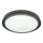 LED Димируем плафон за баня HALINA LED/48W/230V 3000-6000K Ø 38 см IP44 черен + дистанционно управление