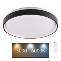 LED Димируем плафон за баня JADWIGA LED/42W/230V Ø 38,5 см 3000-6000K IP44 + дистанционно управление