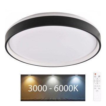 LED Димируем плафон за баня JADWIGA LED/42W/230V Ø 38,5 см 3000-6000K IP44 + дистанционно управление