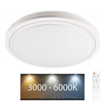 LED Димируем плафон за баня MARIAN LED/72W/230V Ø 48 см 3000-6000K IP44 + дистанционно управление
