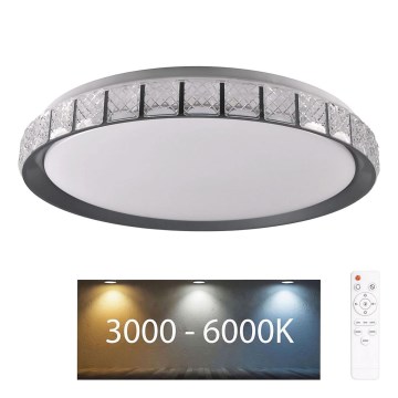 LED Димируем плафон за баня NINA LED/72W/230V Ø 49 см 3000-6000K IP44 + дистанционно управление