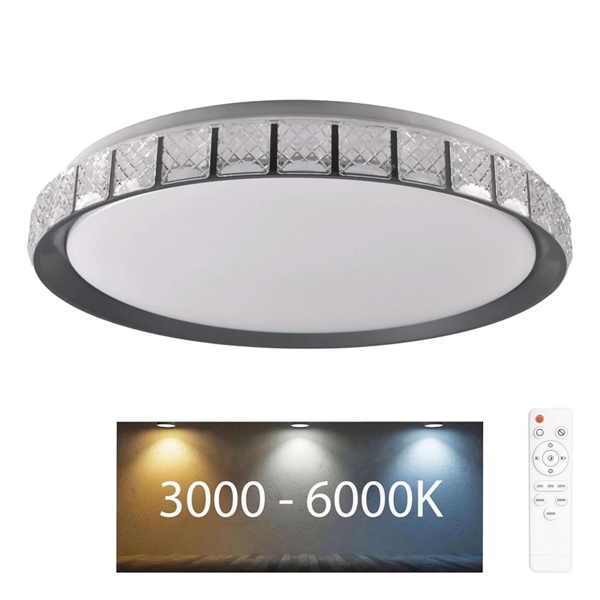 LED Димируем плафон за баня NINA LED/72W/230V Ø 49 см 3000-6000K IP44 + дистанционно управление