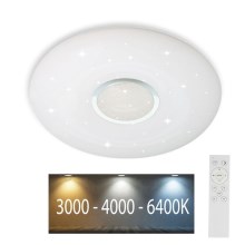 LED Димируем плафон LED/40W/230V 3000K/4000K/6500K + дистанционно