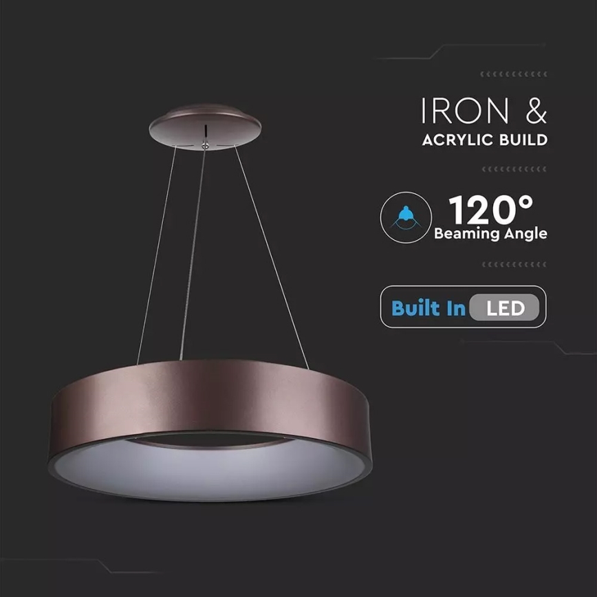 LED Димируем Полилей на верижка 1xLED/30W/230V