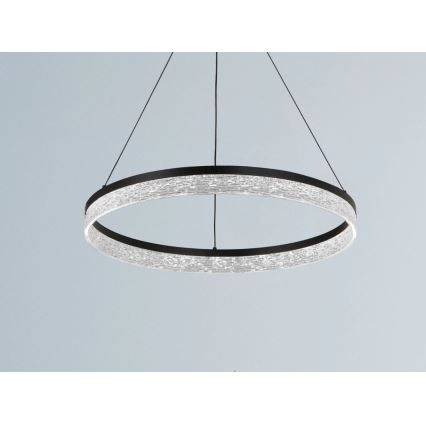 Димируем LED полилей на кабел ALIANZ LED/45W/230V, 3000–6000 K (регулируема цветна температура), диаметър 60 см, с дистанционно управление