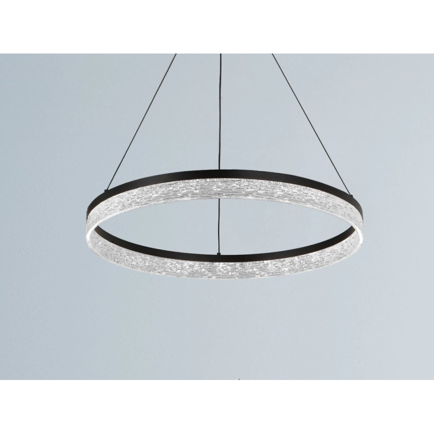 Димируем LED полилей на кабел ALIANZ LED/45W/230V, 3000–6000 K (регулируема цветна температура), диаметър 60 см, с дистанционно управление