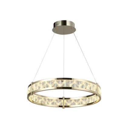 LED димируем кристален полилей на кабел ENRIQUE LED/55W//230V 3000-6000K пр. 80 см + дистанционно управление