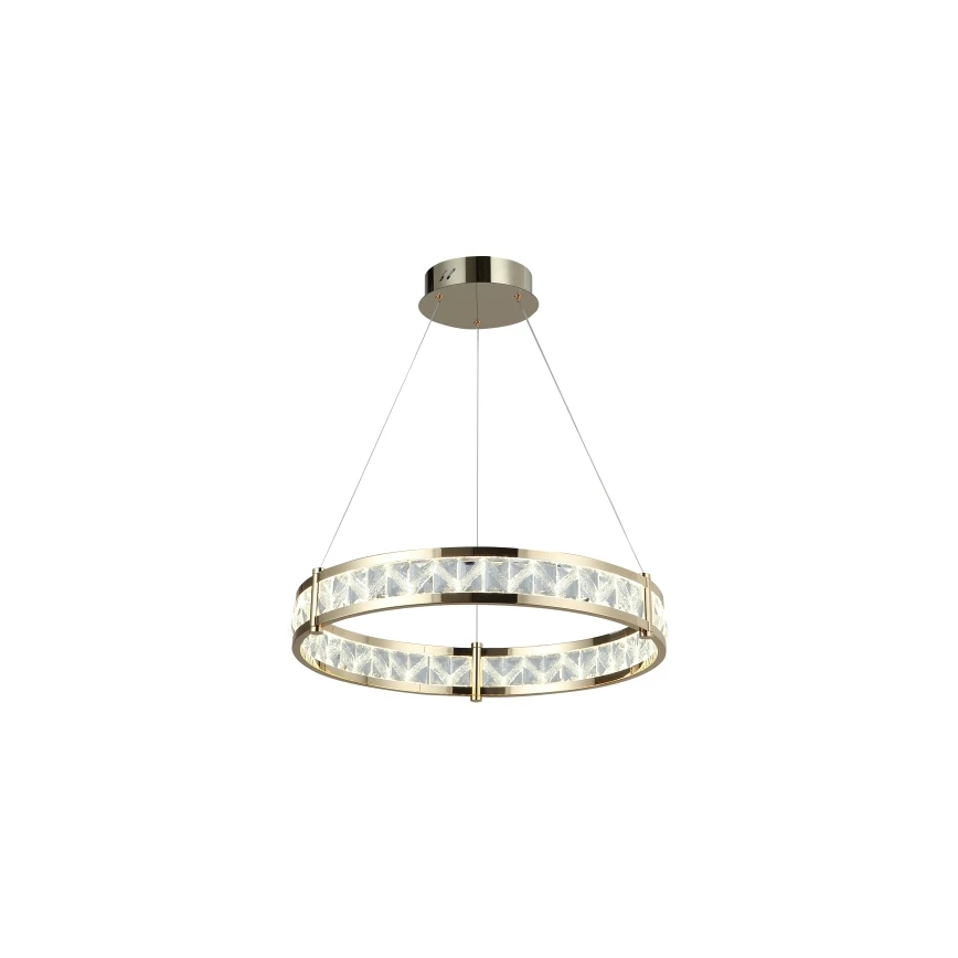 LED димируем кристален полилей на кабел ENRIQUE LED/55W//230V 3000-6000K пр. 80 см + дистанционно управление