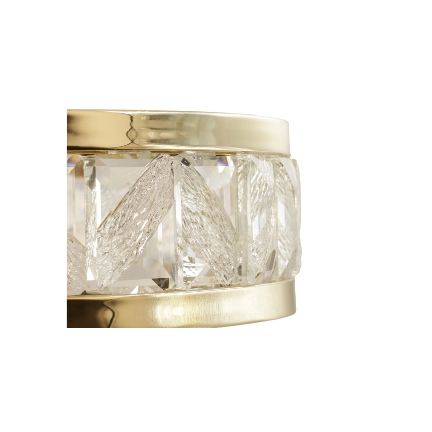 LED димируем кристален полилей на кабел ENRIQUE LED/55W//230V 3000-6000K пр. 80 см + дистанционно управление