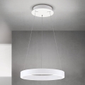 LED димируем полилей на кабел KOLK LED/40W/230V 2700/3000/4000K Ø 40 cm бял