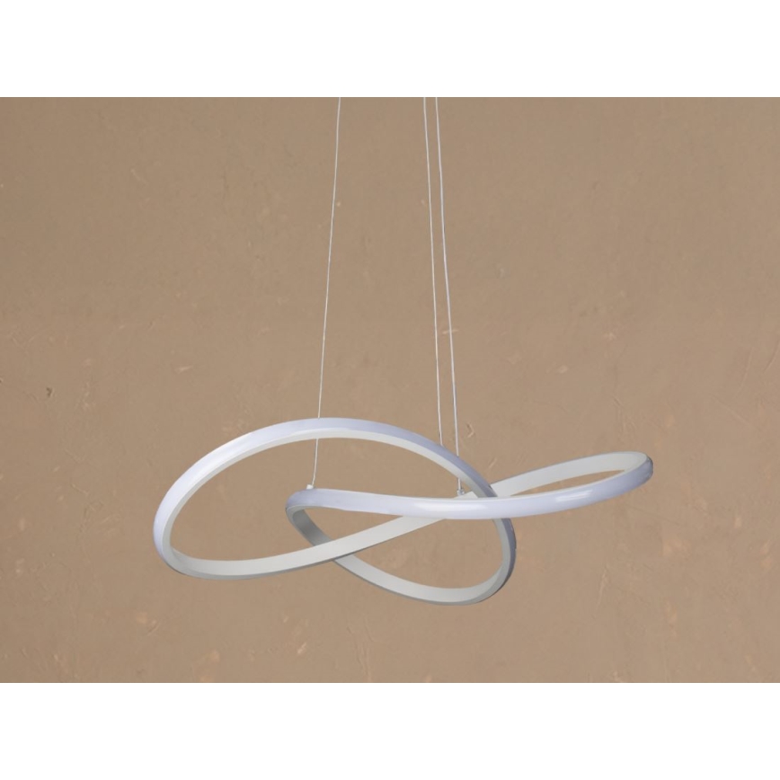 LED димируем полилей на кабел LED/65W/230V 3000-6500K Ø 49 см + дистанционно управление