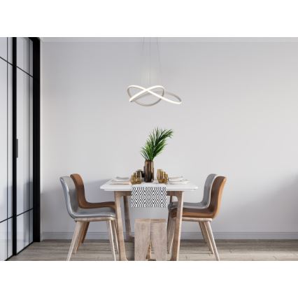 Димируем LED полилей на кабел LED/85W/230V 3000-6500K Ø 60 см + дистанционно управление