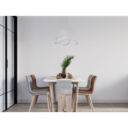 Димируем LED полилей на кабел LED/85W/230V 3000-6500K Ø 60 см + дистанционно управление