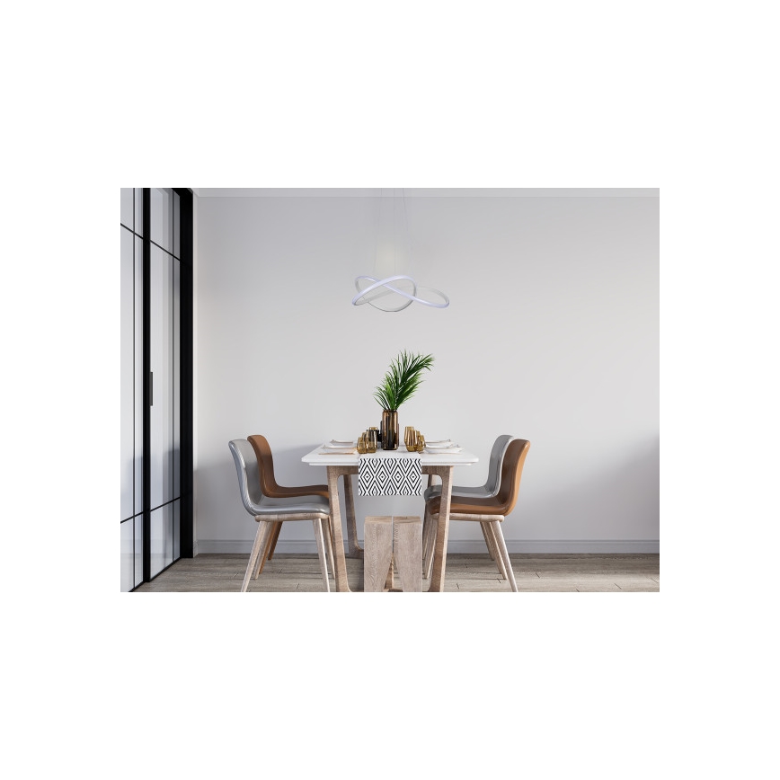 Димируем LED полилей на кабел LED/85W/230V 3000-6500K Ø 60 см + дистанционно управление