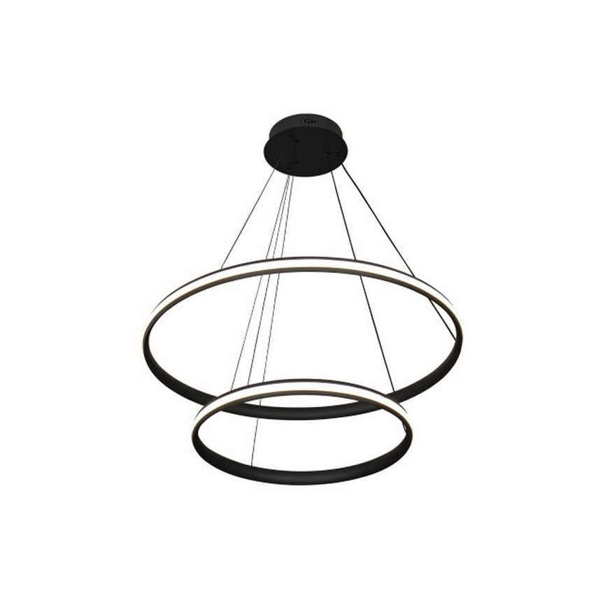 Димируема LED лампа-полилей на кабел LED/90W/230V 3000-6500K Ø 60 см със дистанционно управление