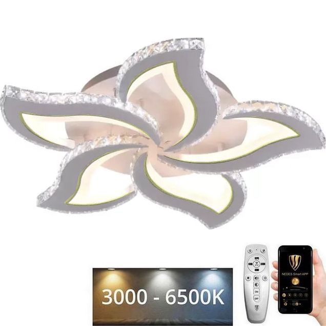 LED Димируем полилей за повърхностен монтаж LED/100W/230V 3000-6500K + дистанционно управление