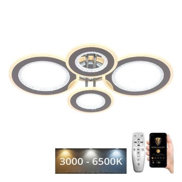 LED Димируем полилей за повърхностен монтаж LED/100W/230V 3000-6500K + дистанционно управление