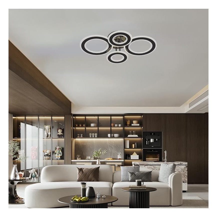 LED Димируем полилей за повърхностен монтаж LED/100W/230V 3000-6500K + дистанционно управление