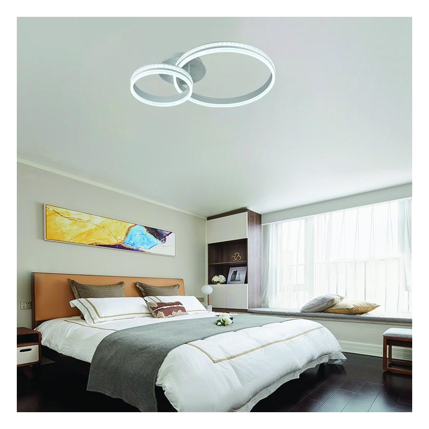 LED Димируем полилей за повърхностен монтаж LED/110W/230V 3000-6500K + дистанционно управление