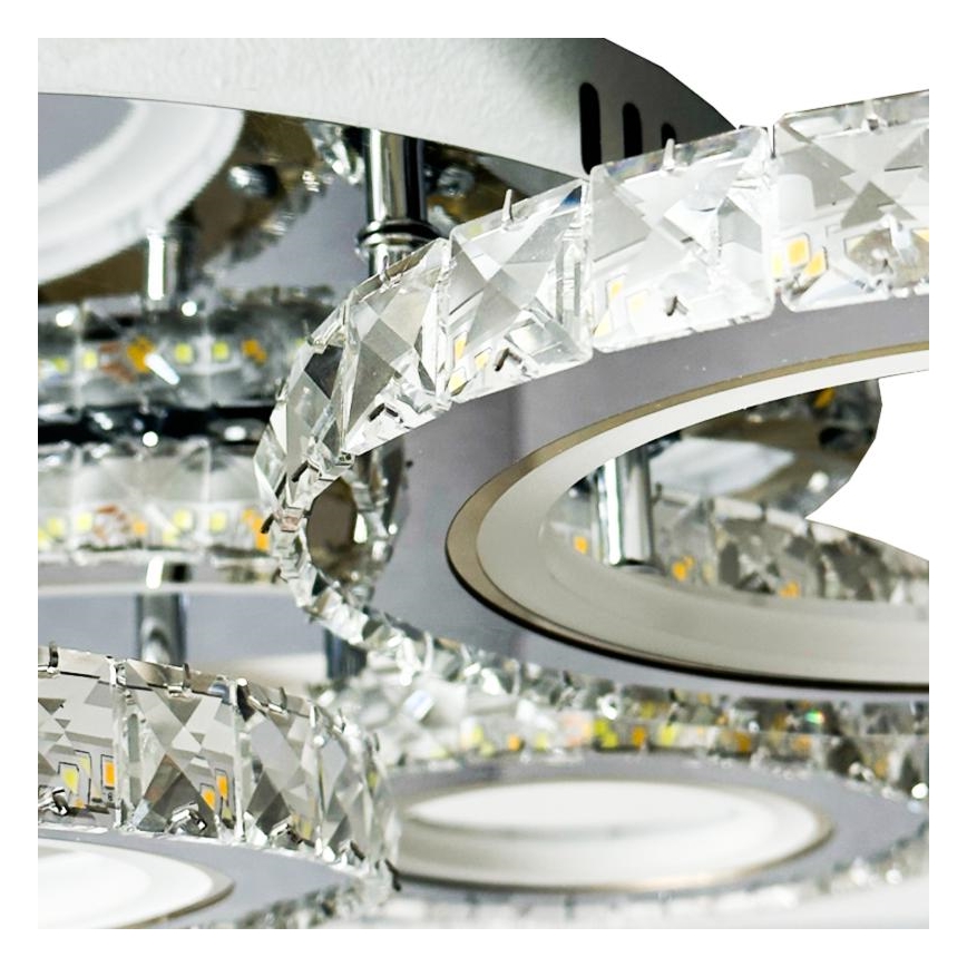 LED Димируем полилей за повърхностен монтаж LED/120W/230V 3000-6500K + дистанционно управление