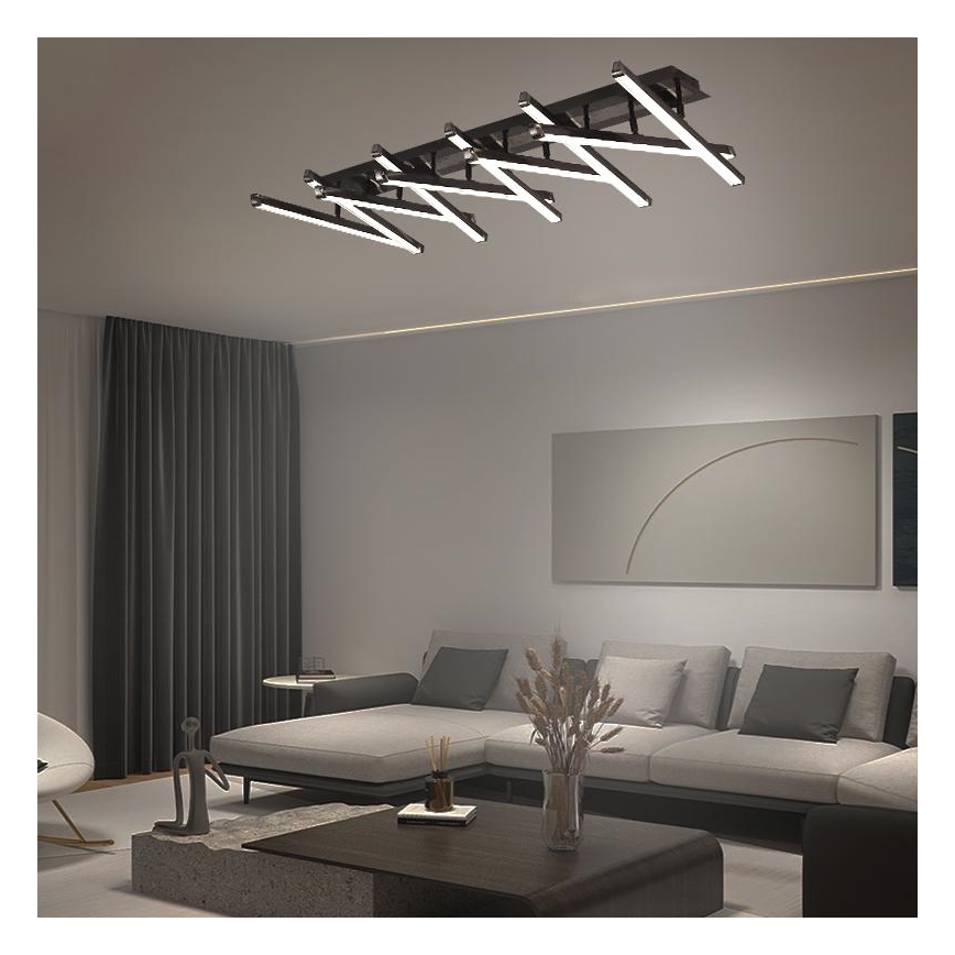 LED Димируем полилей за повърхностен монтаж LED/125W/230V 3000-6500K + дистанционно управление