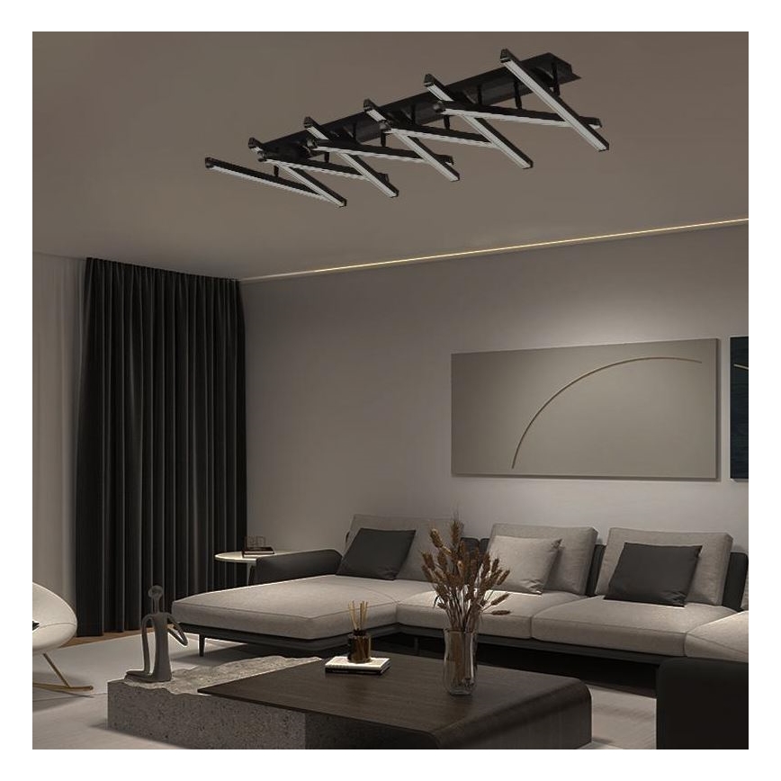 LED Димируем полилей за повърхностен монтаж LED/125W/230V 3000-6500K + дистанционно управление