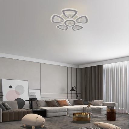 LED Димируем полилей за повърхностен монтаж LED/145W/230V 3000-6500K + дистанционно управление