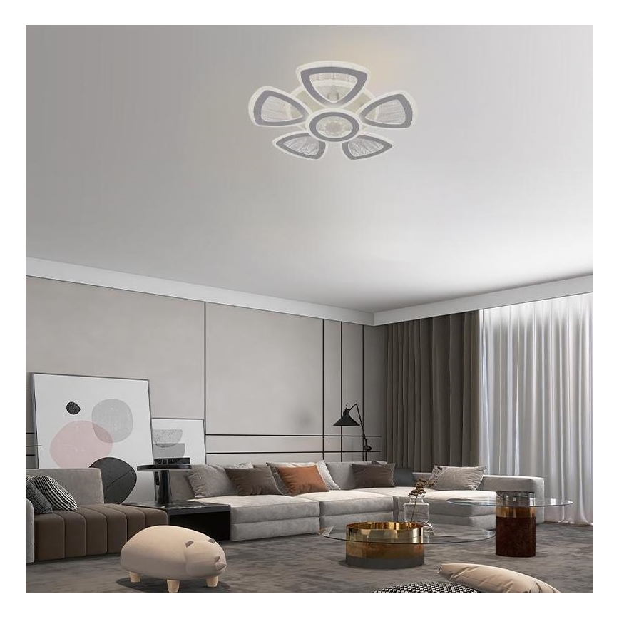 LED Димируем полилей за повърхностен монтаж LED/145W/230V 3000-6500K + дистанционно управление