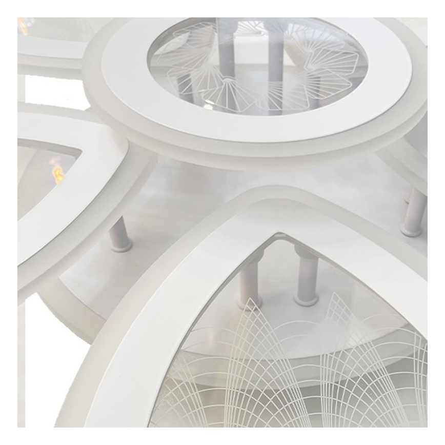 LED Димируем полилей за повърхностен монтаж LED/145W/230V 3000-6500K + дистанционно управление