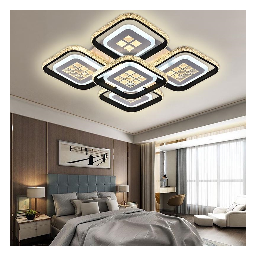LED Димируем полилей за повърхностен монтаж LED/180W/230V 3000-6500K + дистанционно управление