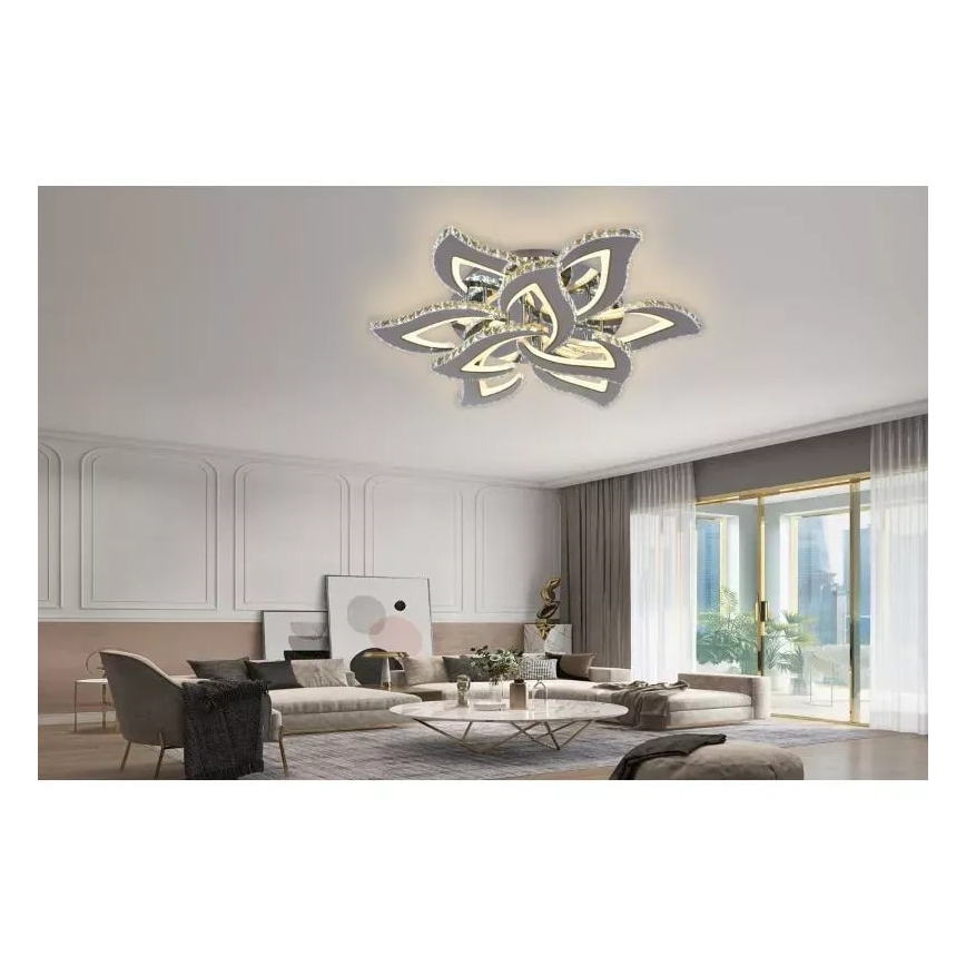 LED Димируем полилей за повърхностен монтаж LED/180W/230V 3000-6500K + дистанционно управление