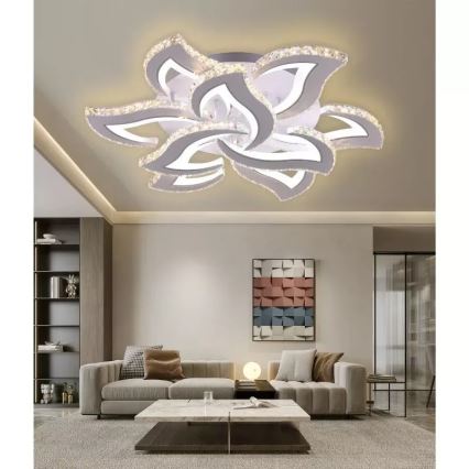 LED Димируем полилей за повърхностен монтаж LED/180W/230V 3000-6500K + дистанционно управление