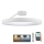 LED Димируем полилей за повърхностен монтаж LED/40W/230V 3000-6500K бял + дистанционно управление