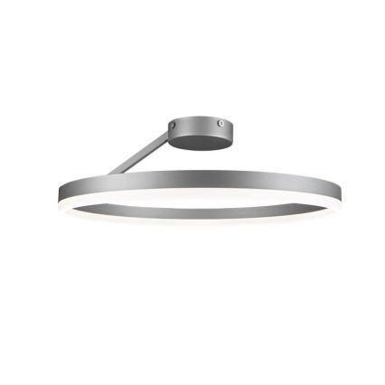LED Димируем полилей за повърхностен монтаж LED/40W/230V 3000-6500K матов хром + дистанционно управление