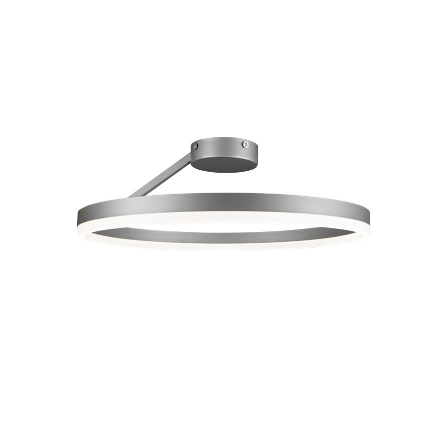 LED Димируем полилей за повърхностен монтаж LED/40W/230V 3000-6500K матов хром + дистанционно управление