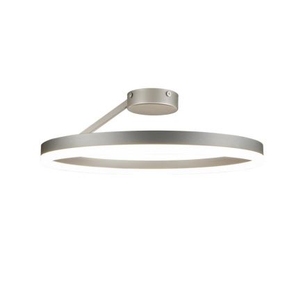 LED Димируем полилей за повърхностен монтаж LED/40W/230V 3000-6500K матов хром + дистанционно управление