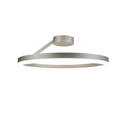 LED Димируем полилей за повърхностен монтаж LED/40W/230V 3000-6500K матов хром + дистанционно управление