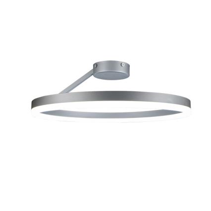 LED Димируем полилей за повърхностен монтаж LED/40W/230V 3000-6500K матов хром + дистанционно управление