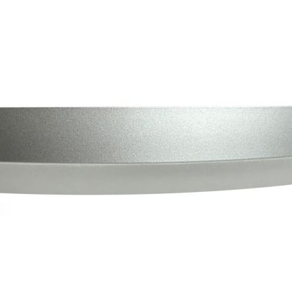 LED Димируем полилей за повърхностен монтаж LED/40W/230V 3000-6500K матов хром + дистанционно управление