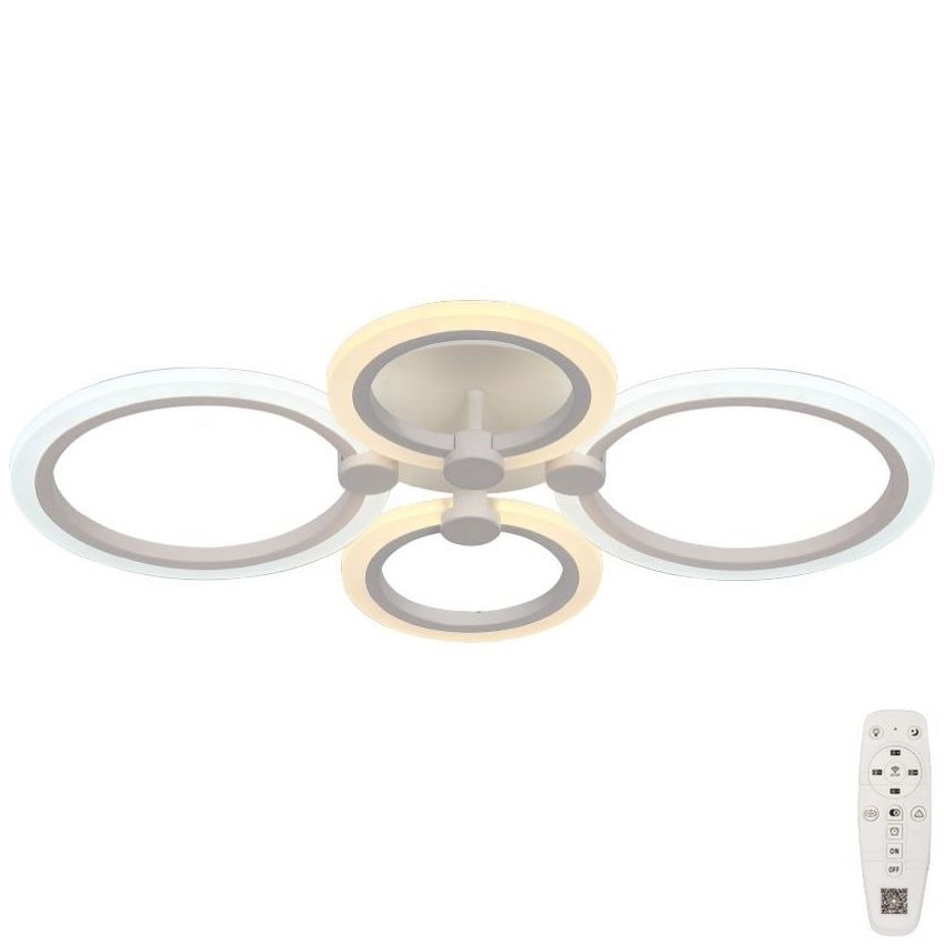 LED Димируем полилей за повърхностен монтаж LED/45W/230V 3000-6500K + дистанционно управление