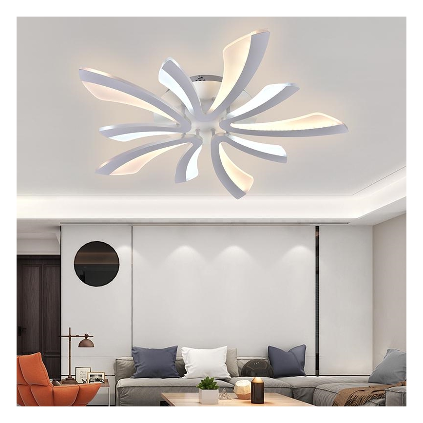 LED Димируем полилей за повърхностен монтаж LED/55W/230V 3000-6500K + дистанционно управление